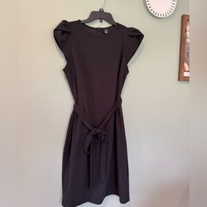 SHEIN pencil dress with tie around waist